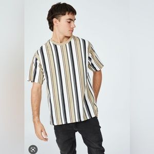 Loose Fit, striped T-Shirt